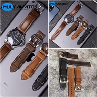 MODEL BARU STRAP TALI JAM TANGAN KULIT PANERAI LUMINOR ORIGINAL 22 24