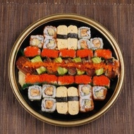 Sushi Platter Saburo by Sushi Tei Medan - Birthday Sushi Cake / Gift