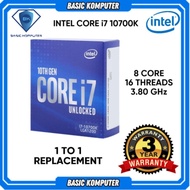 Processor INTEL CORE i7 10700K 3.8 GHz BOX SOCKET 1200 3 Years Warranty