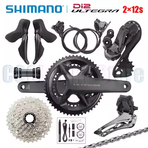 Shimano ULTEGRA R8170 Series Di2 Groupset R8100 Crankset/Electronic Part 2x12s For Road Bike Origina