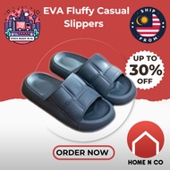 HNC EVA Fluffy Casual Slippers Indoor Slipar
