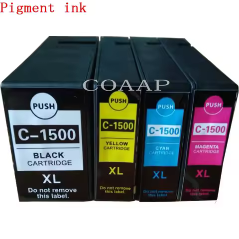 PGI1500 XL BK C M Y Compatible Ink Cartridge for CANON MAXIFY MB-2050 2150 2300 2350 2355 2356 2357 