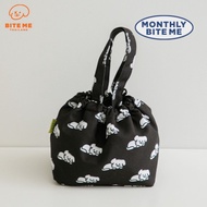 Bite Me Cozy Puppy Cooler Bag & Cozy Fluffy Puppy Keychain กระเป๋าเก็บอุณหภูมิ และพวงกุญแจ นำเข้าจาก