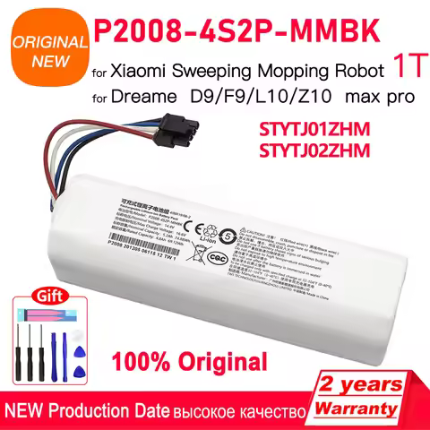 P2008-4S2P-MMBK Аккумулятор Replacement Sweeping Mopping Robot 1T Battery for Xiaomi Dreame D9max F9