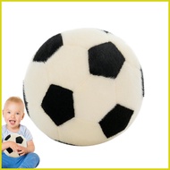 Stuffed Soccer Ball Sports Toy Room Decor 9.84 Inch Plush Soccer Ball Stuffed Toy Soft Football Pill