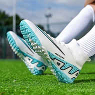 Kasut Bola Sepak TF 2026 Budak Lelaki Murah Kids Football Boots Turf Training Shoes EE39
