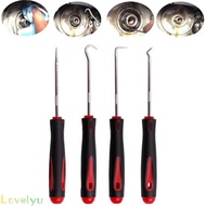 Seal hook and pry tool set. 4 parts. seal pry set. oring removal set