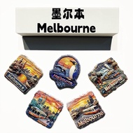 Australia Melbourne Creative Design Travel Souvenirs Three-dimensional Decoration Magnetic Refrigera