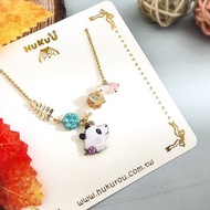 | 熊貓樂園 | 熊貓與小蝴蝶項鍊