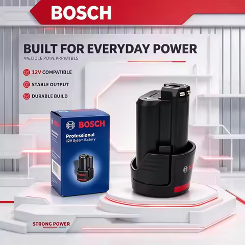 Original Bosch 12V 3.0Ah Li-ion Battery BAT411 BAT411A BAT412 BAT412A BAT413 Kit With Fast Charger f