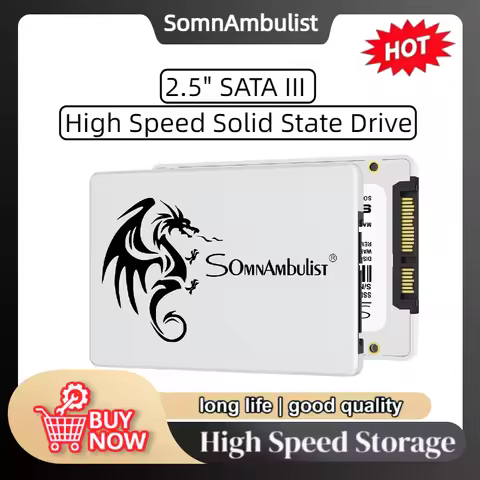 SomnAmbulist SSD 2.5 60GB 128GB 256GB 512GB for Laptop Desktop Solid State Drive Sata3 128GB 240GB 4