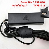 Original Genuine RAZER 20V 3.25A 65W TYPE-C USB-C AC Power Adapter RC30-0239 Charger