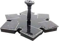 Solar Water Pump,7V 1.4W Floating Panel Pool Sun Flower Shaped Solar Power Fountain,Garden Landscape