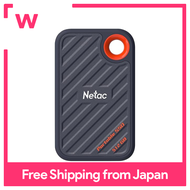 Netac External SSD 512GB Up to 2000MB/s (20Gbps)USB3.2 Gen22 Ultra Fast Ultra Lightweight Small PS4/