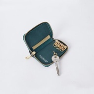 拉鍊鑰匙包 | 皮革訂製 | 客製打字 | 鑰匙圈 | 真皮 | 禮物