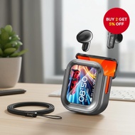 HTC NE20 AI-Powered Bluetooth 6.0,、LED、HiFi。  Fon Telinga Bluetooth 6.0 Dikuasakan AI HTC NE20 denga