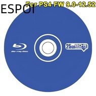 ESPOI BD-JB Disc, For Firmware 9.0-12.52 1 Click Boot All-in-One Jailbreak Disc, Game Console Access