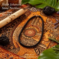 Elegant Aesthetic 6mm Hajar Jahanama Agate Necklace