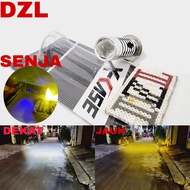 X CASE lampu utama h6 led laser d2 senja high low 2 warna ac dan dc