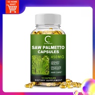 450mg Herbal Saw Palmetto Supplement - Advanced Saw Palmetto for Women and Men's Hair Growth and Uri