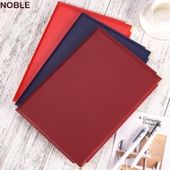 NOBLE A4 Agreement Folder, PU Leather Protective Certificate Diploma Cover, Durable No Inserts Multi