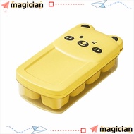 MAGICIAN Ice Cube Mold, 8 Cubes Each with Lid Ice Cube Trays,  Mini Easy Release Freezer Storage Box