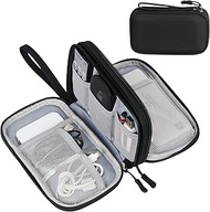 FYY Travel Cable Organizer Pouch Electronic Accessories Carry Case Portable Waterproof Double Layers