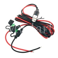 4 Pin 12AWG DC Power Cable with 30A Fuse for Yaesu Radio FT-450D FT-891 FT-991 FTDX-1200 for Icom IC