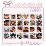 Sticker Deco Mail Sticker Kpop Ateez Member