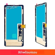 Super AMOLED สําหรับ Google Pixel 7 Pro GP4BC GE2AE จอแสดงผล LCD Touch Screen Digitizer กรอบสําหรับ 