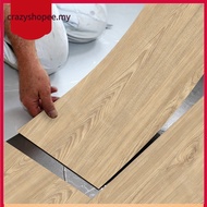 [crazyshopee] Vinyl Floor Wall Tiles Floor Sticky Back Sticker Non-slip Floor Tiles Decals