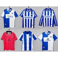 98/99 99/00 00/01 11/12 Alaves Home & Away Retro Fan Jersey Men's Soccer Jersey