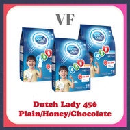 Dutch Lady Growing Up Milk 123 456 & 6+ 850g - Plain  Chocolate & Honey