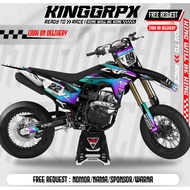 DECAL STICKER CRF 150 L FULL BODY / DECAL CRF 150 / DECAL STICKER VARIATION CRF 150 1FI