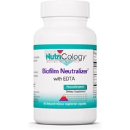 Nutricology Biofilm Neutralizer - Biofilm Defense, EDTA Supplement, Proteolytic Enzymes, Serrapeptas