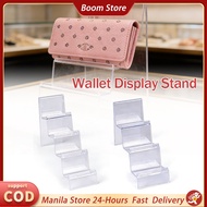 3/4Tier Acrylic Display Shelf Sunglass Display Rack Organizer Transparent Purse Wallet Display Stand