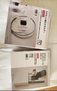 全新 Nitori 廚房用磁吸式配件 琺瑯板配件 可貼雪櫃 收納配件