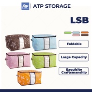 65L New Design Large Storage Bag Box For Clothes Quilt Duvet Laundry Pillows Extra Spacious Organize