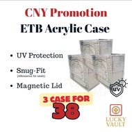 [SG Seller] 2025 Top Selling Pokémon Elite Trainer Box (ETB) Acrylic Case