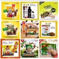 OCOC Dark Coco Drink Family Pack / MCT oil / Vegan / Smart Student /Gula Kelapa/ Barley Flakes/Start