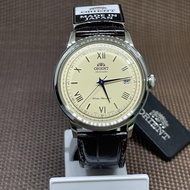 [Original] Orient SAC00009N0 Automatic Classic Men&amp;#39;s Brown Leather Cream Analog Watch
