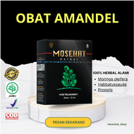 Obat Amandel, Radang Amandel, Amandel Anak dan Dewasa, Amandel Bengkak Herbal MOSEHAT 100% Original