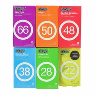 Care Condom 安全套 (Nipis 6's/Comfort Fit 12's/Ultimate Ribbed 12's/Spotted Sensation 12's/G-Spot 12's/