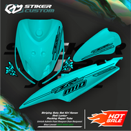 Stiker Mio Sporty striping mio smile striping mio smile mio thailand stiker mio sporty variasi mio zr SKYBLUE SMILE 11