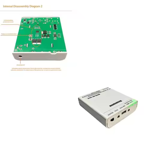 Battery Holder Case 12V 9V 5V Voltages Supported For 18650 Cells With 12V 2A 9V1A 5V 2A Output Optio