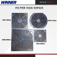 Dust Filter Fan Plastik 12CM 15CM 17CM 20CM