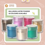 Millusion Lustre Powder/ Cake Decorations/ Dusting Shimmer/ Shine/ Shimmer Powder/ Edible Lustre Pow