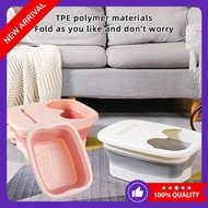 Foot Bath Bucket Collapsible Foot Massage Spa Therapy Detox Baldi Besen Cuci Basuh Kaki Boleh Ubah B
