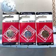 Pin CR2032 Maxell Nhật Bản Cho Chìa Khoá Xe Máy Ô tô PC Cân Điện Tử