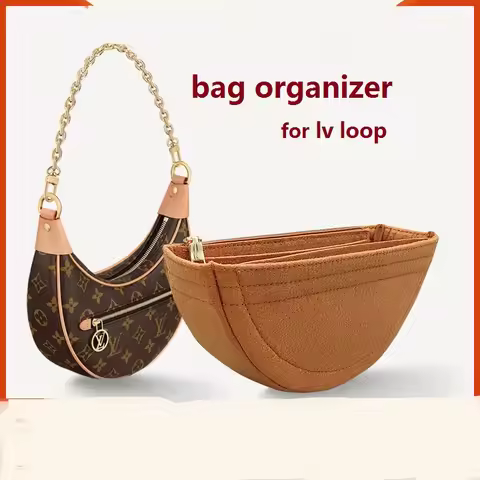 【Only Sale Inner Bag】Bag Organizer Insert For Lv Loop Hobo Organiser Divider Shaper Protector Compar